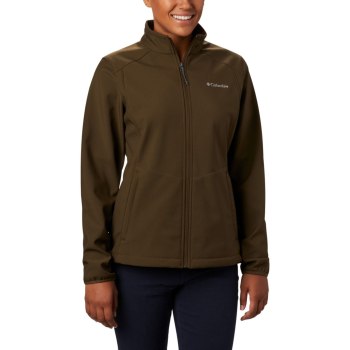 Columbia Kruser Ridge II Softshell, Chamarras Verde Oliva Para Mujer | 794305-HBT